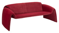 Zuo Modern Horten Sofa in Brown/Red