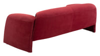 Zuo Modern Horten Sofa in Brown/Red