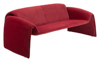 Zuo Modern Horten Sofa in Brown/Red