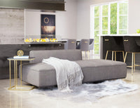 Zuo Modern Confection Sofa in Brown/Gray