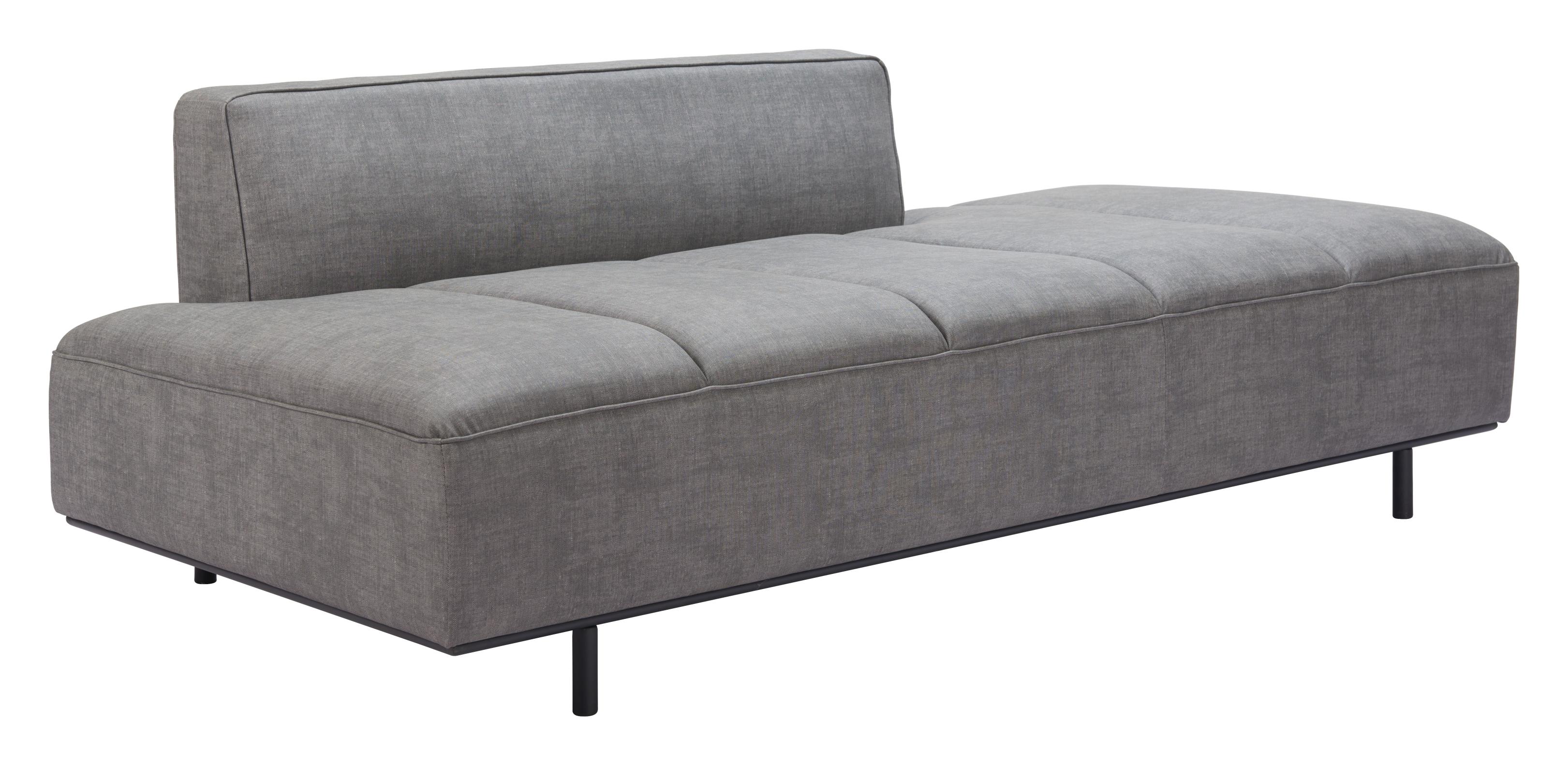 Zuo Modern Confection Sofa in Brown/Gray