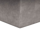 Sunpan Azelia Coffee Table in Camel Leather/Light Grey Leather