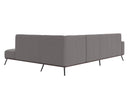 Sunpan Brandi Sofa Chaise in Camel Leather