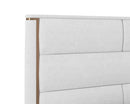 Sunpan Clara Bed In Ernst Sandstone/Silverstone - King