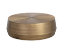 Sunpan Creed Coffee Table in Antique Gold / Gunmetal - Large