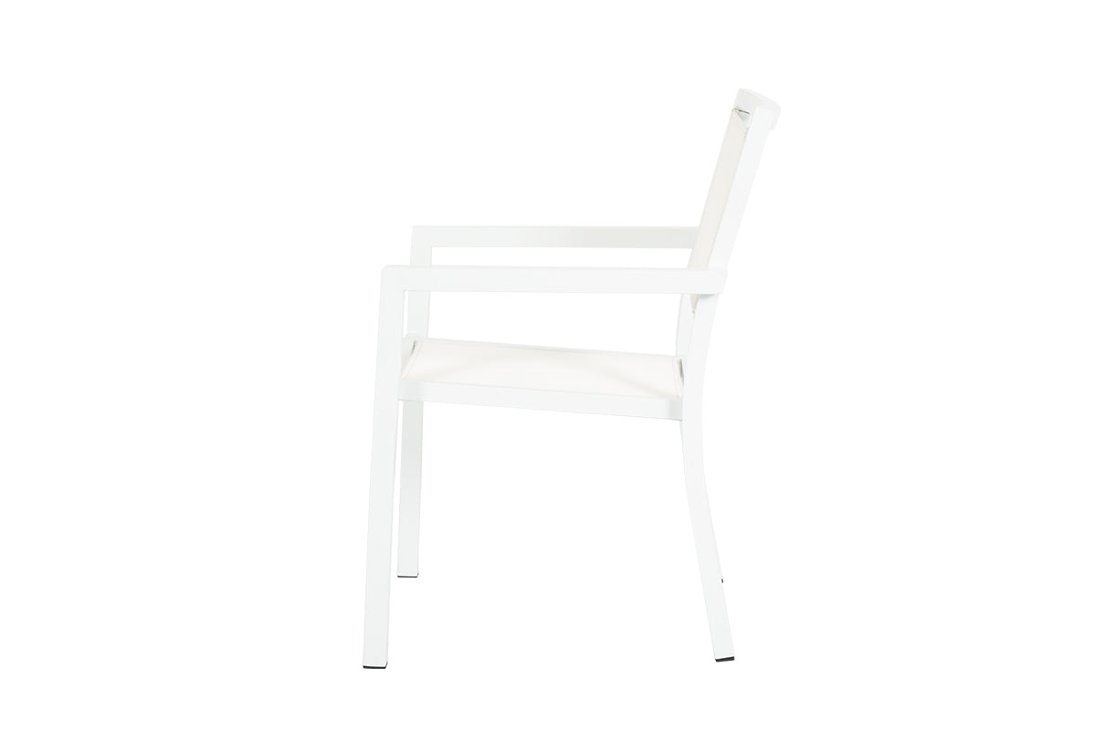 Sunset West Naples Stackable Sling Dining Chair