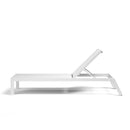 Sunset West Naples Aluminum Stackable Chaise Lounge
