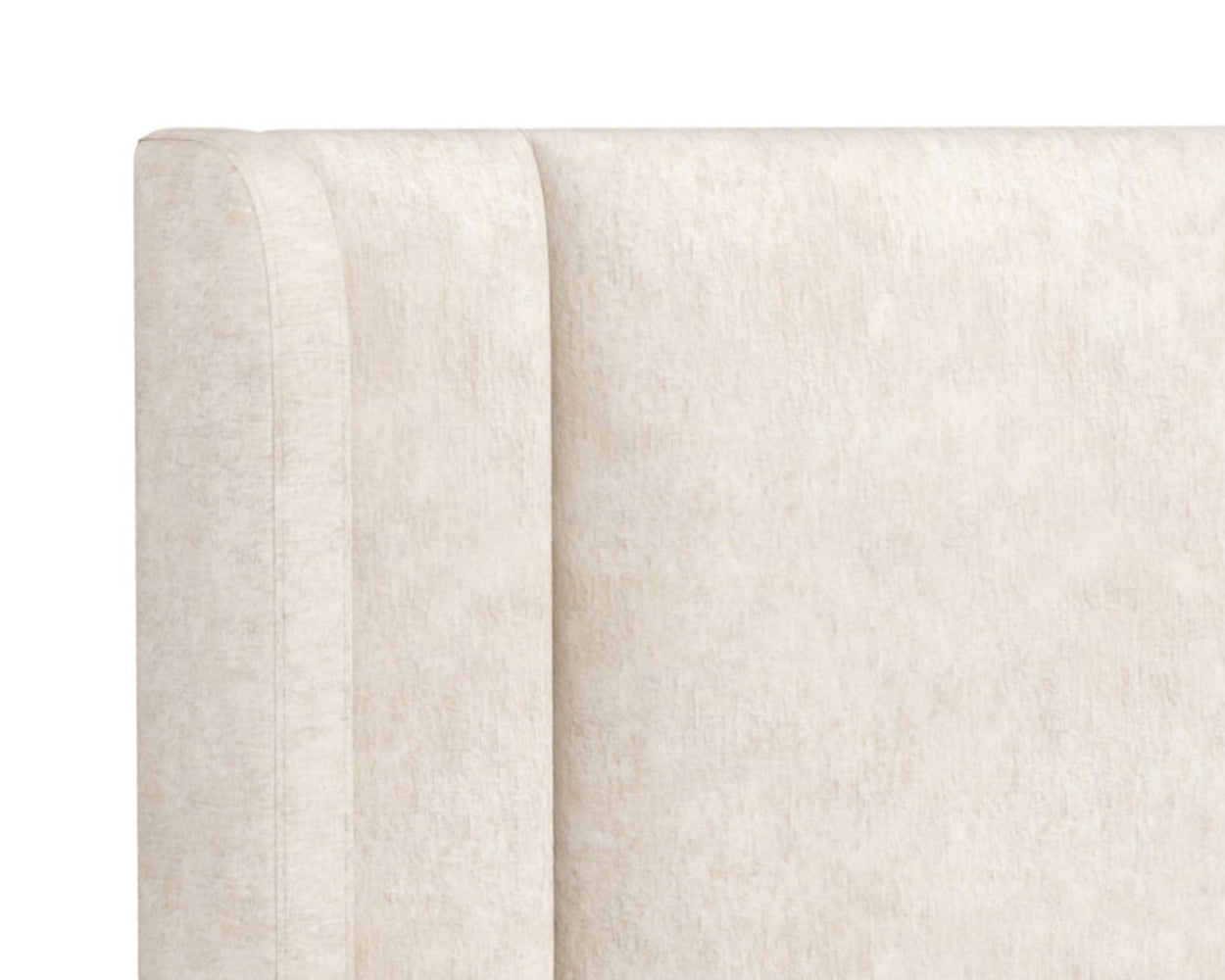 Sunpan Clemonte Bed In Dream Cream/Liv Indigo/Polo Club Stone - King