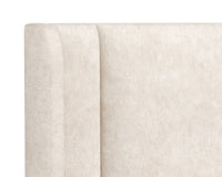 Sunpan Clemonte Bed In Dream Cream/Liv Indigo/Polo Club Stone - King