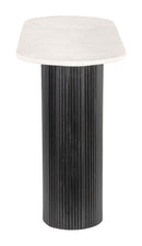 Zuo Modern Izola Console Table in White and Black