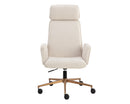 Sunpan Kalev Office Chair - Chacha Cream