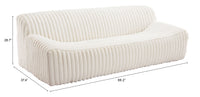 Zuo Modern Osterbro Sofa in Cream