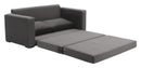 Zuo Modern Jide Sleeper in Sofa Gray