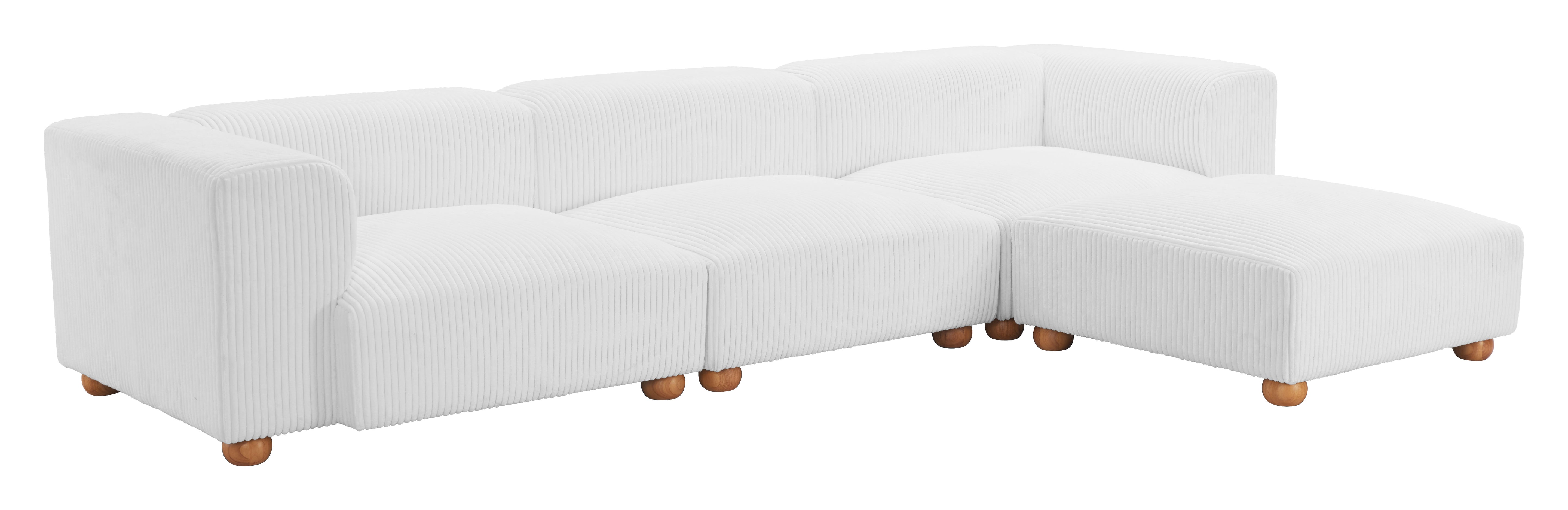 Zuo Modern Tayte Sofa in White