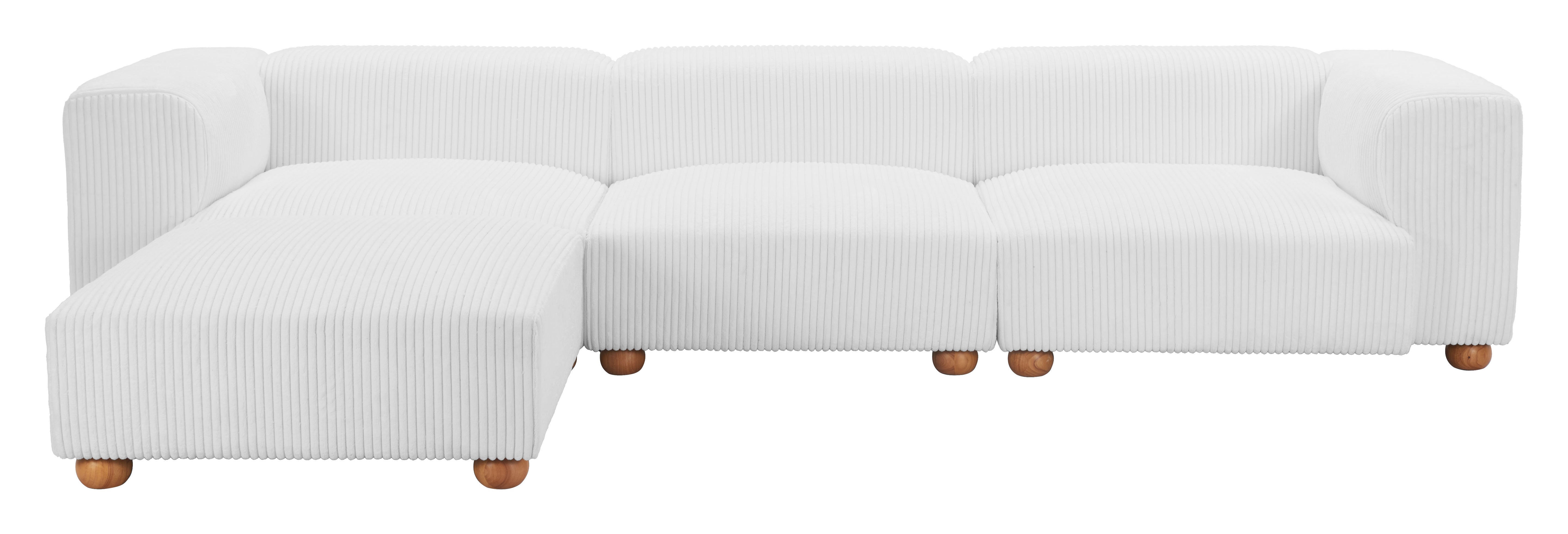 Zuo Modern Tayte Sofa in White