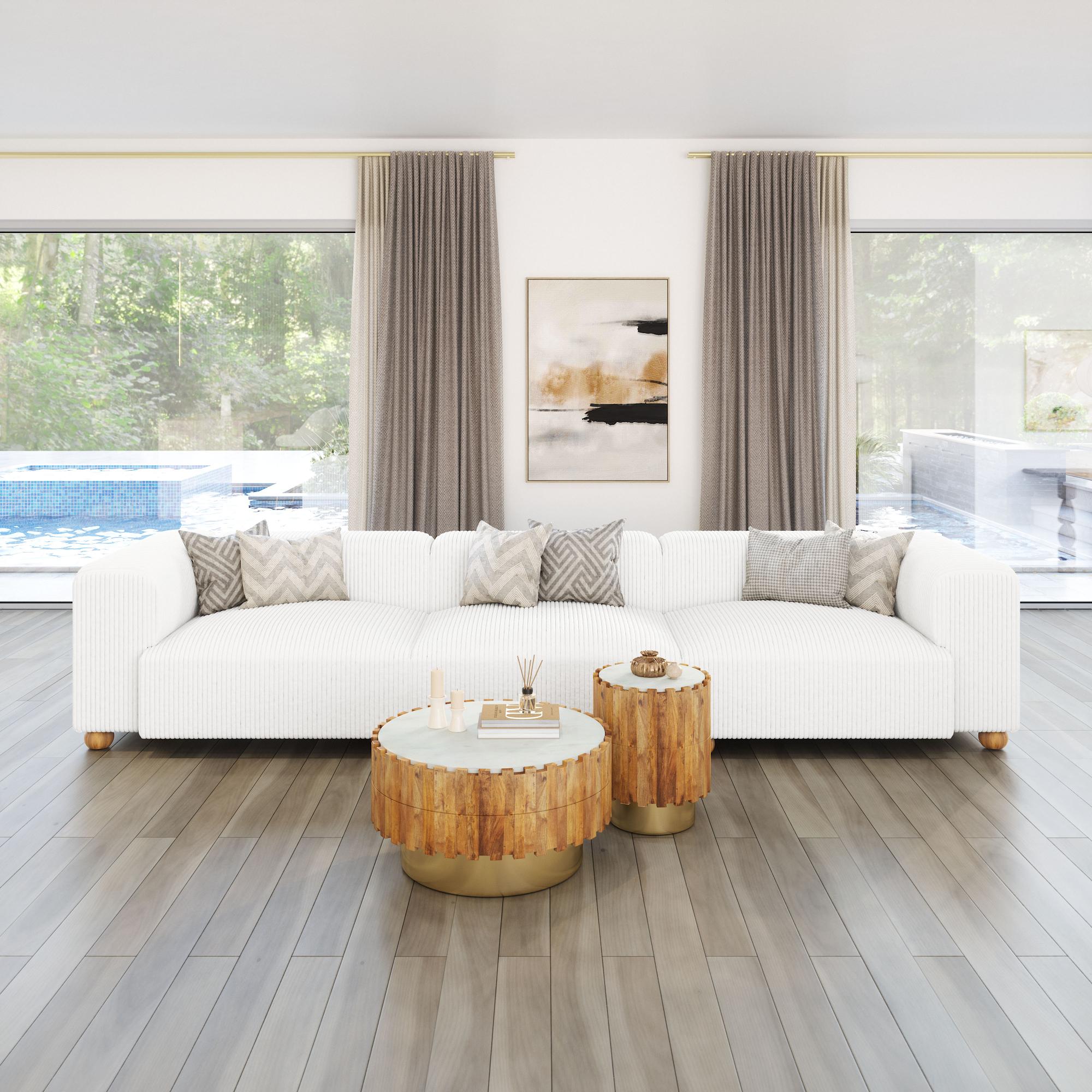 Zuo Modern Tayte Sofa in White