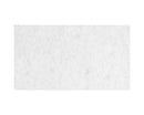 Sunpan Abel Counter Table in Stainless Steel and White Marble