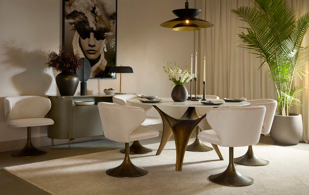Sunpan Bijon Dining Table - 59"