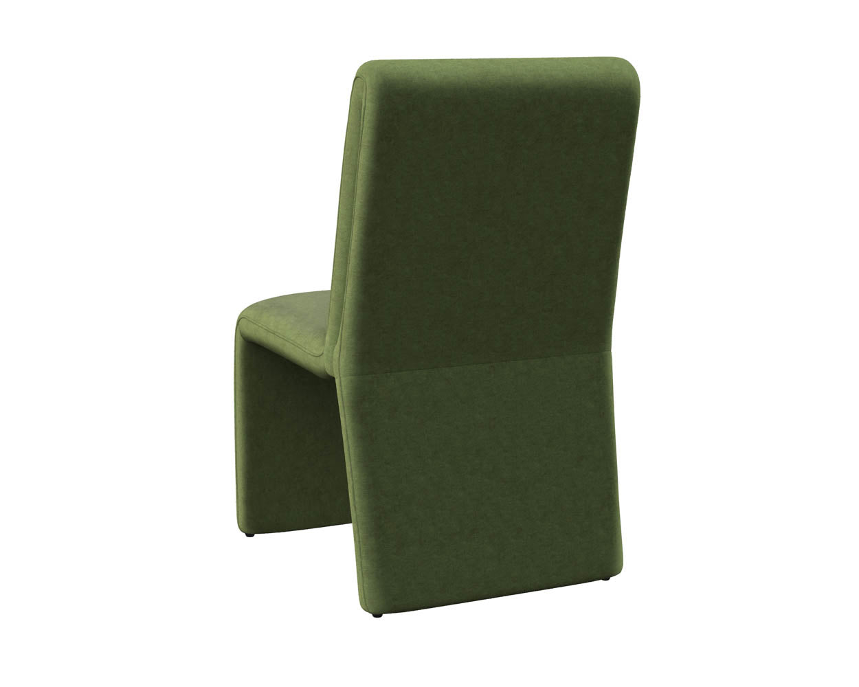 Sunpan Cascata Dining Chair in Effie Linen / Meg Rust / Moss Green / Marseille Black/Camel Leather