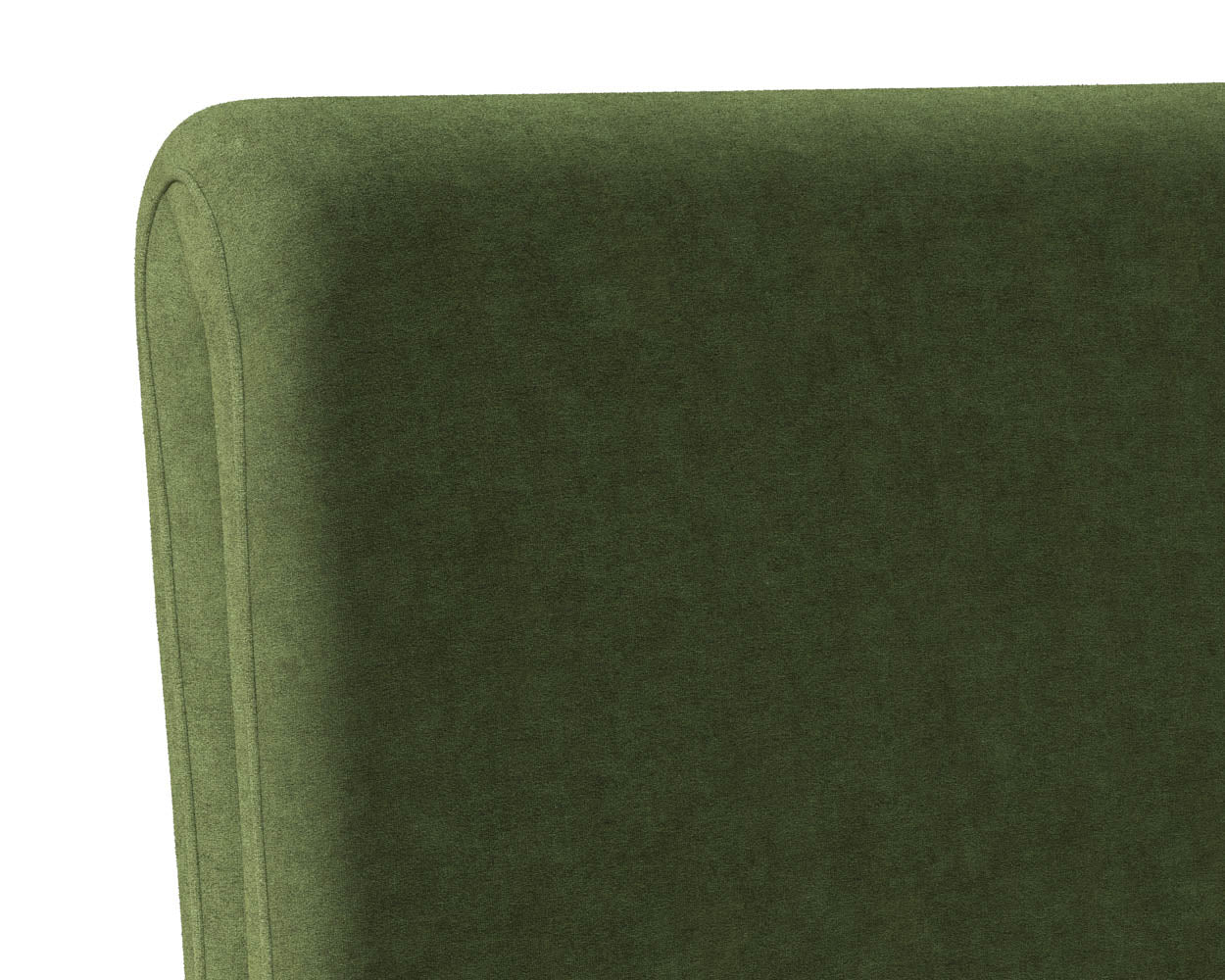 Sunpan Cascata Dining Chair in Effie Linen / Meg Rust / Moss Green / Marseille Black/Camel Leather