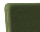 Sunpan Cascata Dining Chair in Effie Linen / Meg Rust / Moss Green / Marseille Black/Camel Leather