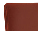 Sunpan Cascata Dining Chair in Effie Linen / Meg Rust / Moss Green / Marseille Black/Camel Leather