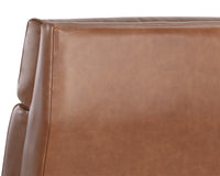 Sunpan Brandon Recliner - Shalimar Tobacco Leather