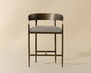 Sunpan Zanatta Counter Stool - Zenith Taupe Grey