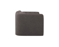 Sunpan Birrit Sofa in Alaska Hedgehog Brown / Noble Grey / Dove Cream