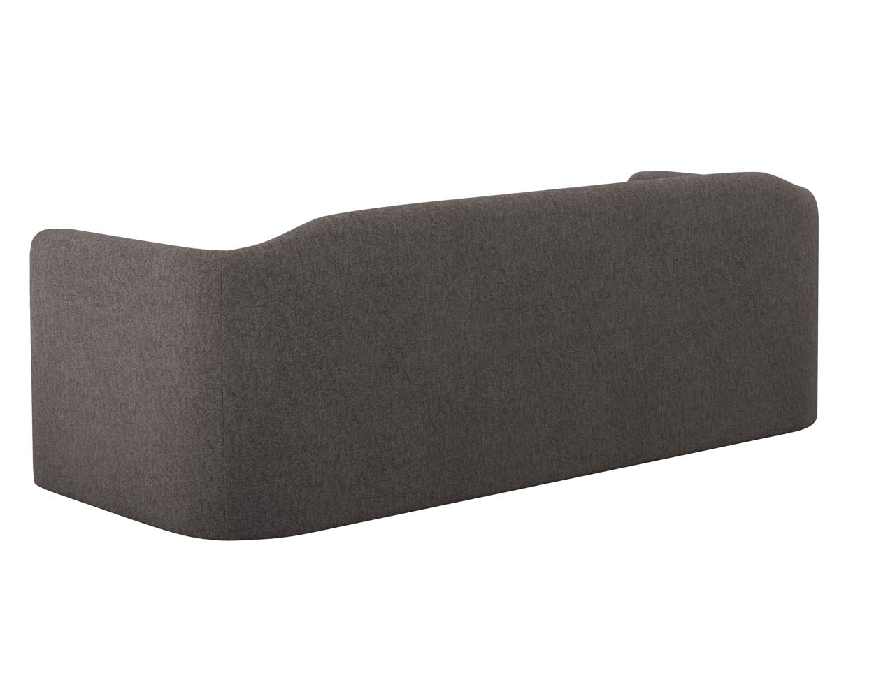 Sunpan Birrit Sofa in Alaska Hedgehog Brown / Noble Grey / Dove Cream