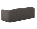 Sunpan Birrit Sofa in Alaska Hedgehog Brown / Noble Grey / Dove Cream