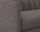 Sunpan Birrit Sofa in Alaska Hedgehog Brown / Noble Grey / Dove Cream
