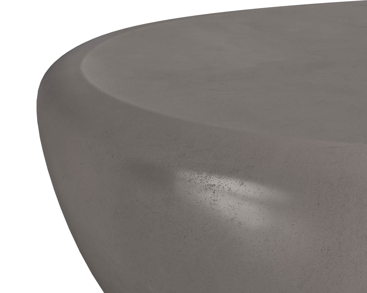 Sunpan Corvo Coffee Table in Grey / White - Large
