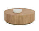 Sunpan Kalla Coffee Table - Rustic Oak / Charcoal