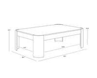 Sunpan Irvine Coffee Table
