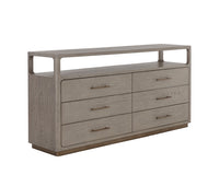 Sunpan Danette Dresser in Grey/Black