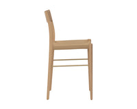 Sunpan Bondi Counter Stool in Light Oak