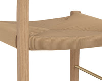 Sunpan Bondi Counter Stool in Light Oak
