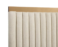 Sunpan Tarrant Bed - King - Monument Oatmeal