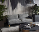 Sunpan Aashi Sofa - Nash Zebra / Coal Black