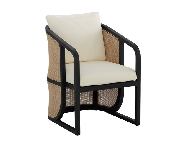 Sunpan Palermo Dining Chair Stinson Cream