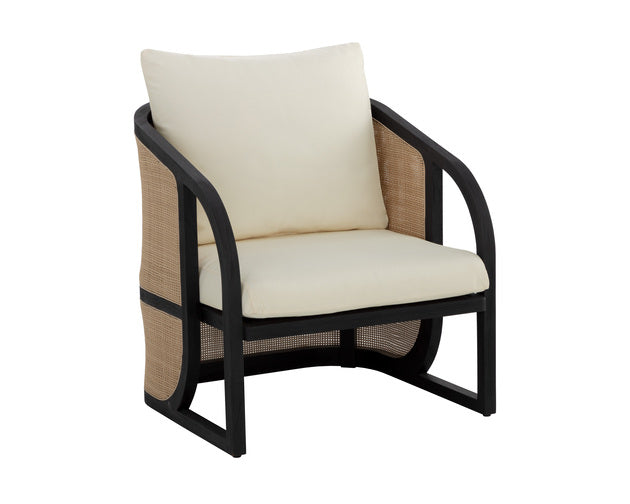 Sunpan Palermo Lounge Chair Stinson Cream