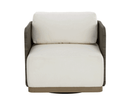 Sunpan Ravenna Swivel Armchair - Stinson Cream
