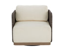 Sunpan Ravenna Swivel Armchair - Stinson Cream