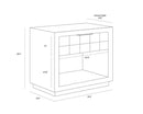 Sunpan Akava Nightstand