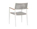 Sunpan Nava Stackable Dining Armchair - Set of Two