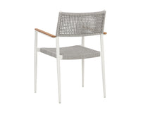 Sunpan Nava Stackable Dining Armchair - Set of Two
