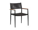 Sunpan Nava Stackable Dining Armchair - Set of Two