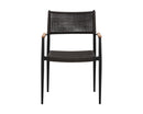 Sunpan Nava Stackable Dining Armchair - Set of Two
