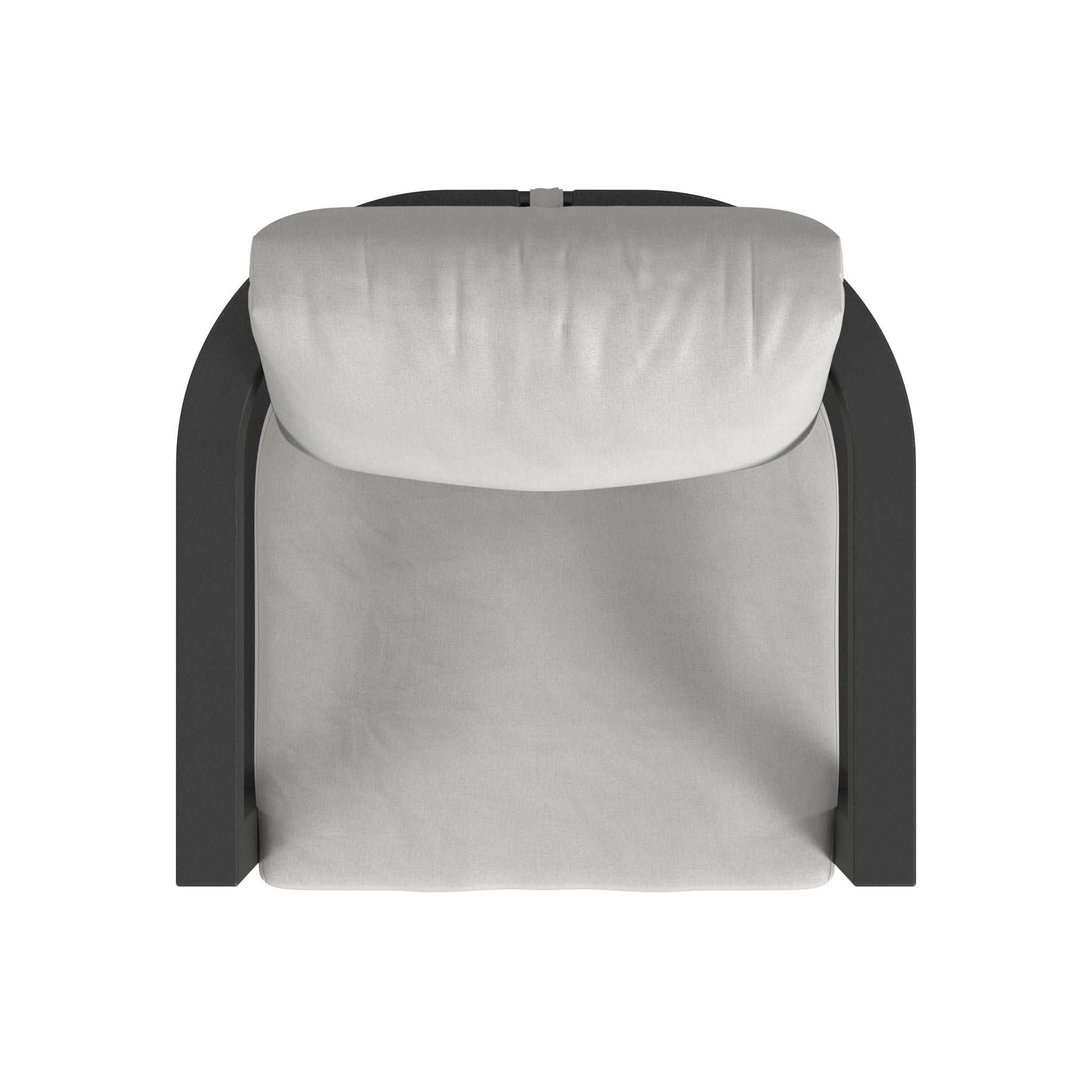 Sunset West Malibu Swivel Chair in Cast Silver - No Welt